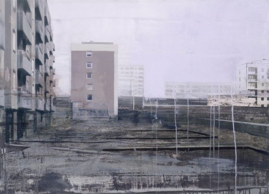 "Livsrum / Living space" Oil on linen 70 x 100 cm