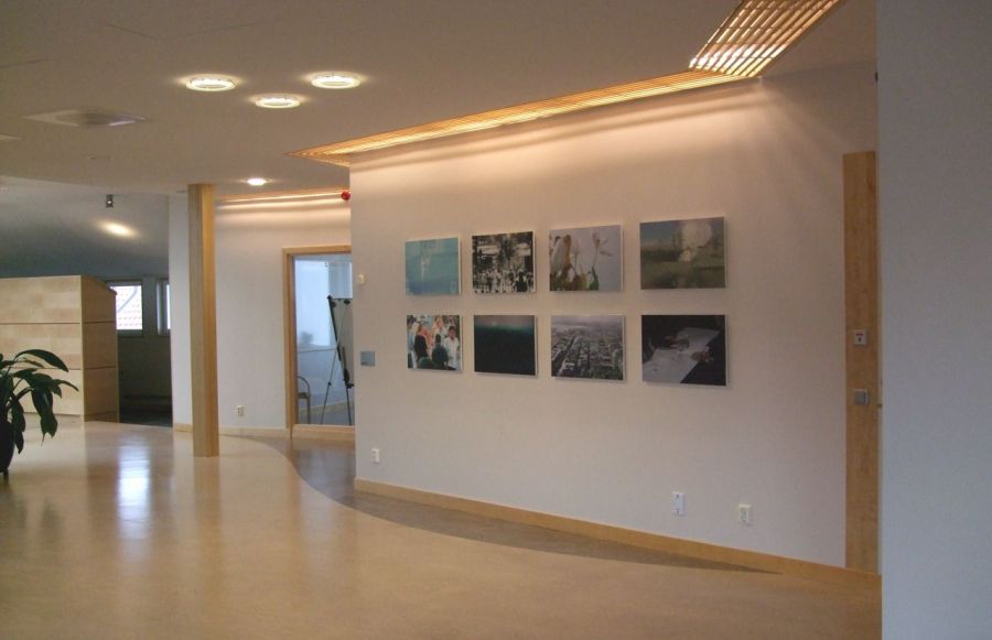 "Sensor 2009"  Permanent installation, Folke Bernadotteakademin, Kramfors